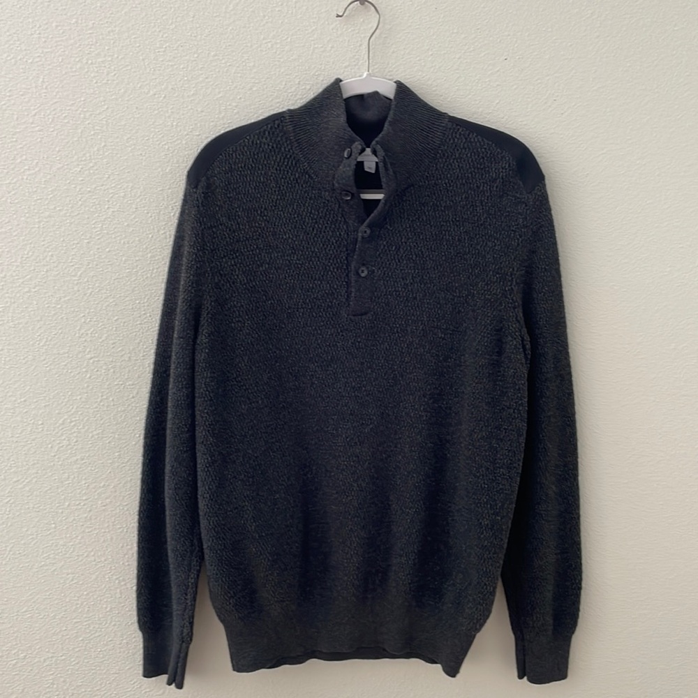 Men’s Calvin Klein Large Button-up Pullover